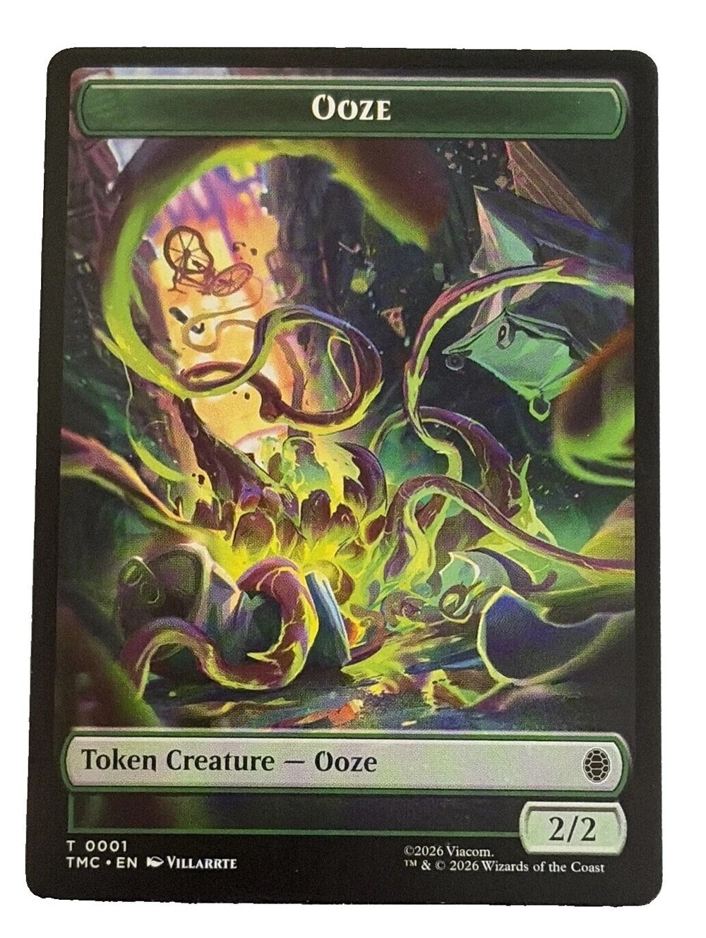 Ooze Clue Double-Sided Token Commander: Teenage Mutant Ninja Turtles Regular